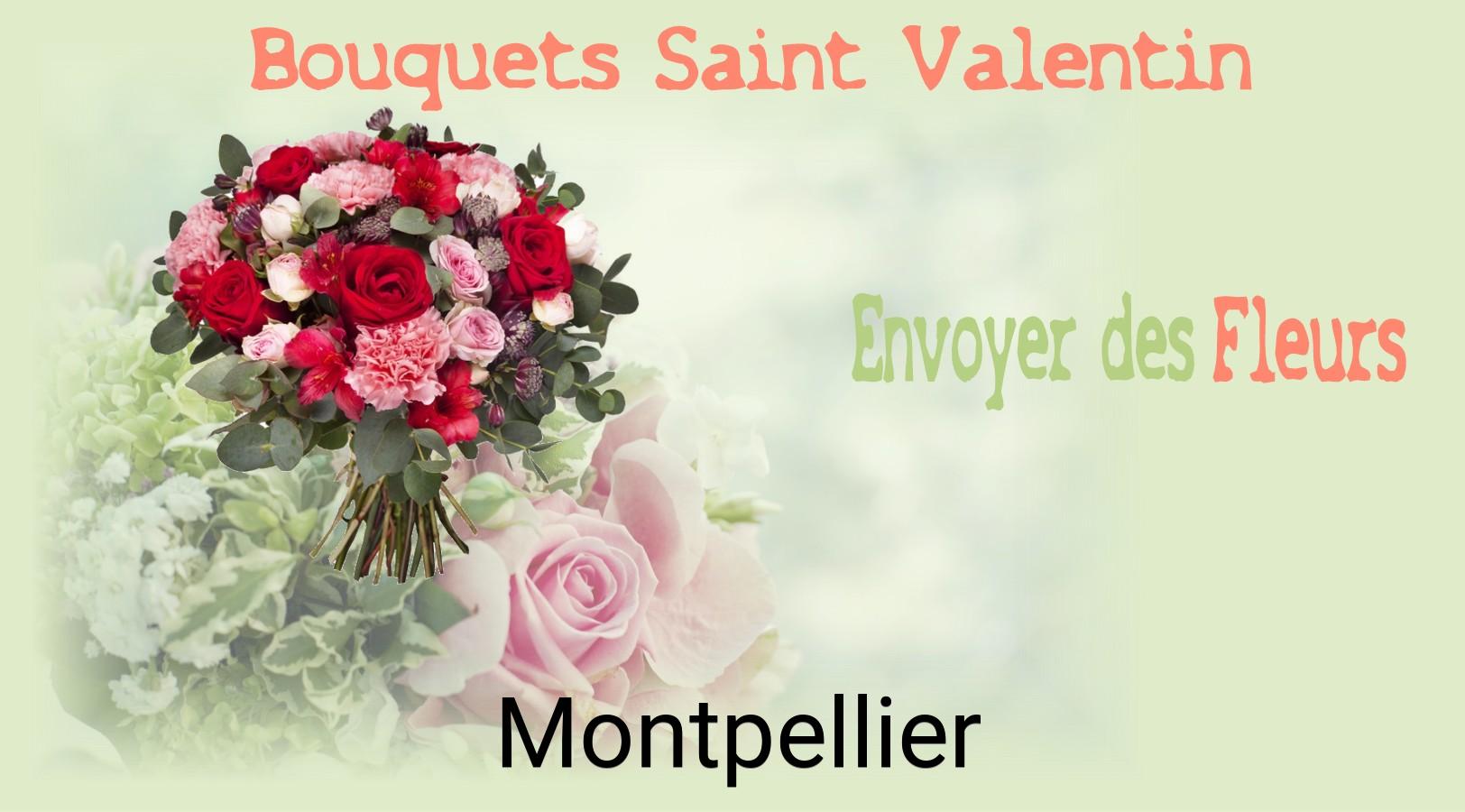 Roses de Saint-Valentin livrées à Montpellier